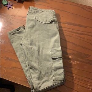 Army green pants